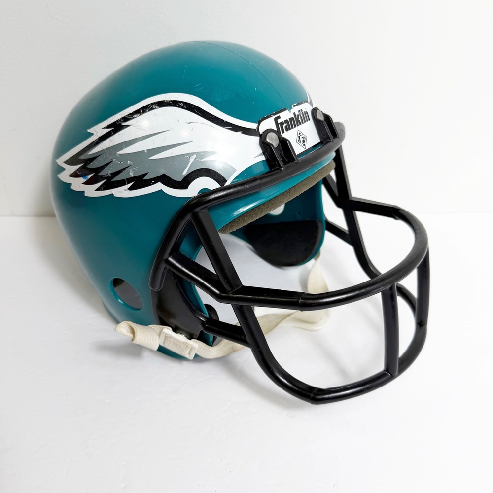 Franklin Football Helmet Kids Green Philadelphia Eagles Fan Gear